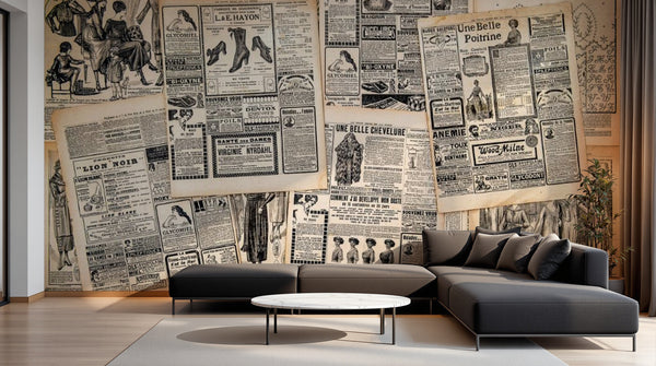 Papier peint Terrazzo - Sur mesure