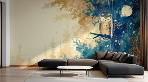 Design A0265 — Papier peint Ciel Nocturne Enfant - Collection 1 — Novomur