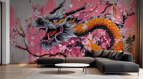 Design A0282 — Papier peint Graffiti Street Art — Novomur