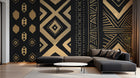 Design A0338 — Papier peint Ethnique Tribal Africain — Novomur