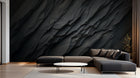 Design A0377 — Papier peint Marbre Noir et Or Luxe - Collection 1 — Novomur