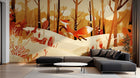 Design A0517 — Papier peint Animaux Forêt — Novomur