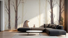 Design A0618 — Papier peint Animaux Forêt — Novomur