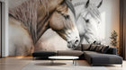 Design A0655 — Papier peint Chevaux — Novomur