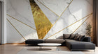 Design C0330 — Papier peint Marbre Géométrique — Novomur