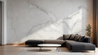 Design C0897 — Papier peint Marbre Blanc Classique - Collection 1 — Novomur