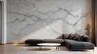 Design C0964 — Papier peint Marbre Blanc Classique - Collection 1 — Novomur