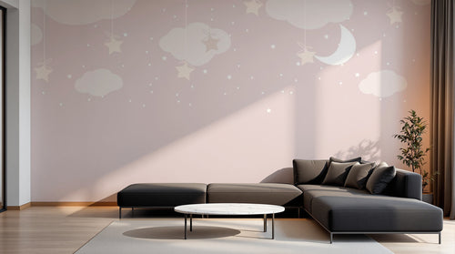 Design D0372 — Papier peint Ciel Nocturne Enfant - Collection 2 — Novomur