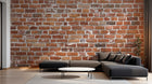 Design E0753 — Papier peint Brique Rouge — Novomur