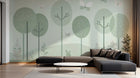 Design F0453 — Papier peint Animaux Forêt — Novomur