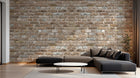 Design F0526 — Papier peint Brique Blanche — Novomur