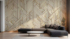 Design F0894 — Papier peint Géométrique Triangles et Losanges - Collection 1 — Novomur