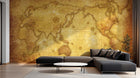 Design SD0641 — Papier peint Carte du Monde — Novomur