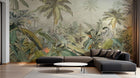 Design SK0265 — Papier peint Jungle Tropicale Dense Aquarelle — Novomur