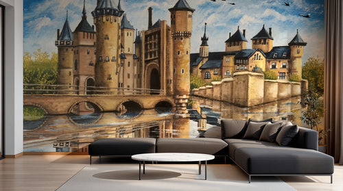 Design SK0369 — Papier peint Architecture et Villes — Novomur