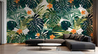 Design SK0856 — Papier peint Palmier Tropical Pop Art Vif — Novomur