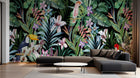 Design SL0377 — Papier peint Palmier Tropical & Jungle Dense — Novomur