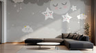 Design SL0517 — Papier peint Ciel Nocturne Enfant - Collection 1 — Novomur
