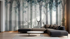 Design SL0588 — Papier peint Forêt Pins et Sapins - Collection 1 — Novomur