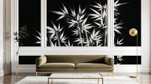 Design A0013 — Papier peint Bambou — Novomur
