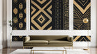 Design A0338 — Papier peint Ethnique Tribal Africain — Novomur