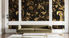 Design A0405 — Papier peint Damassé Classique — Novomur