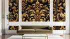 Design A0664 — Papier peint Damassé Classique — Novomur