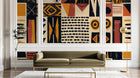 Design A0707 — Papier peint Ethnique Tribal Africain — Novomur