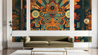 Design A0713 — Papier peint Ethnique Tribal Africain — Novomur