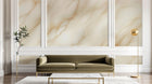 Design A0834 — Papier peint Marbre Blanc Classique - Collection 2 — Novomur