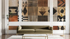 Design A0936 — Papier peint Ethnique Tribal Africain — Novomur