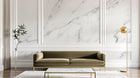 Design C0083 — Papier peint Marbre Blanc Classique - Collection 1 — Novomur