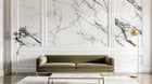 Design C0126 — Papier peint Marbre Blanc Classique - Collection 1 — Novomur
