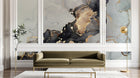 Design C0413 — Papier peint Marbre Noir et Or Luxe - Collection 2 — Novomur