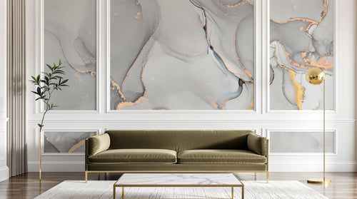 Design C0606 — Papier peint Marbre Coloré - Collection 2 — Novomur