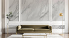 Design C0685 — Papier peint Marbre Blanc Classique - Collection 1 — Novomur
