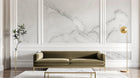 Design C0897 — Papier peint Marbre Blanc Classique - Collection 1 — Novomur
