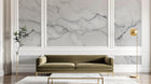 Design C0964 — Papier peint Marbre Blanc Classique - Collection 1 — Novomur