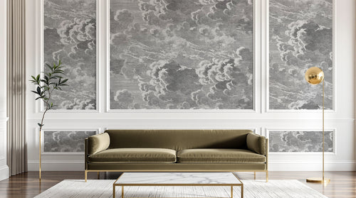 Design D0313 — Papier peint Marbre Blanc Classique - Collection 1 — Novomur