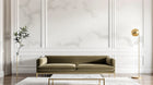 Design D0985 — Papier peint Marbre Blanc Classique - Collection 1 — Novomur