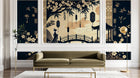 Design F0196 — Papier peint Bambou — Novomur