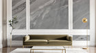 Design SK0053 — Papier peint Marbre Blanc Classique - Collection 2 — Novomur