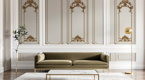 Design SK0097 — Papier peint Damassé Classique — Novomur