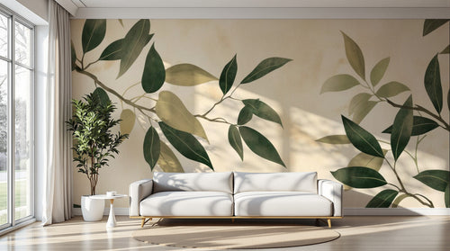 Design A0559 — Papier peint Botanique Feuillage - Collection 1 — Novomur