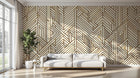 Design F0894 — Papier peint Géométrique Triangles et Losanges - Collection 1 — Novomur