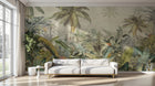 Design SK0265 — Papier peint Jungle Tropicale Dense Aquarelle — Novomur