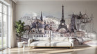 Design SK0763 — Papier peint Architecture et Villes — Novomur