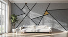 Design SK0915 — Papier peint Géométrique Triangles et Losanges - Collection 1 — Novomur