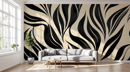 Design A0596 — Papier peint Art Encre Moderne — Novomur