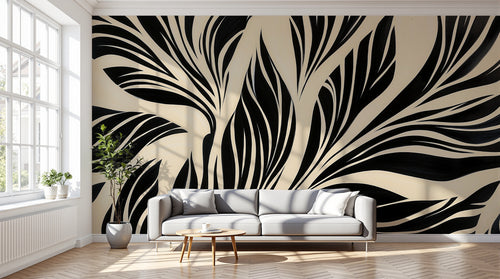 Design A0597 — Papier peint Art Encre Moderne — Novomur